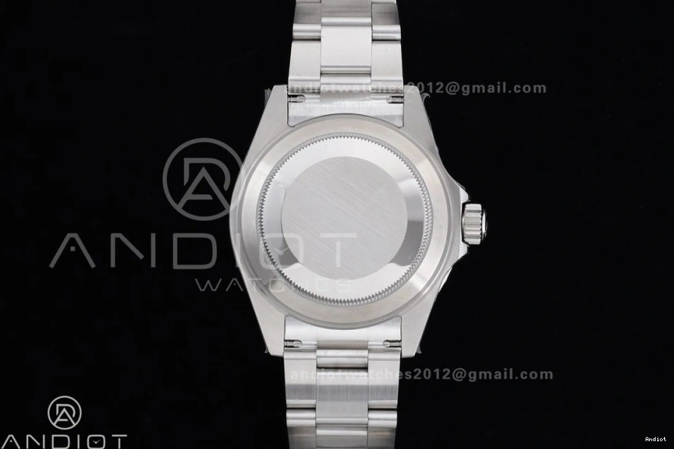 TMF Edition 904L Submariner No Rehaut SH3135 Best LN Steel 16610 Black SS Bracelet 1:1 on Engraving 0503